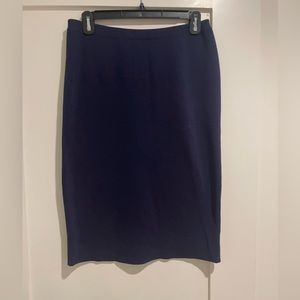 Eileen Fisher Silk and cotton pencil skirt